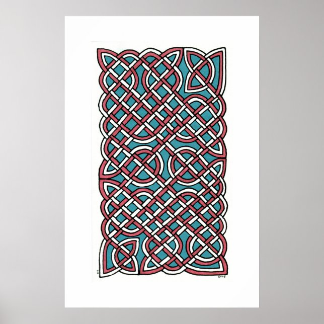 Turkish Delight Knot (vertical) Poster (Front)