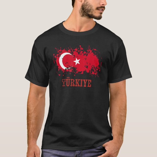 Turkish enthusiasts for Türkiye and Turkey T-Shirt (Front)