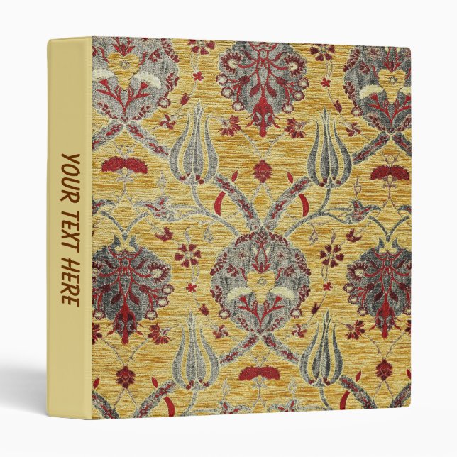 Turkish Fabric 1" Avery Binder (Front/Spine)