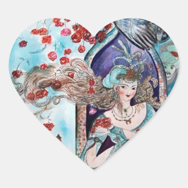 TURKISH FAIRY TAIL,Heart Heart Sticker (Front)