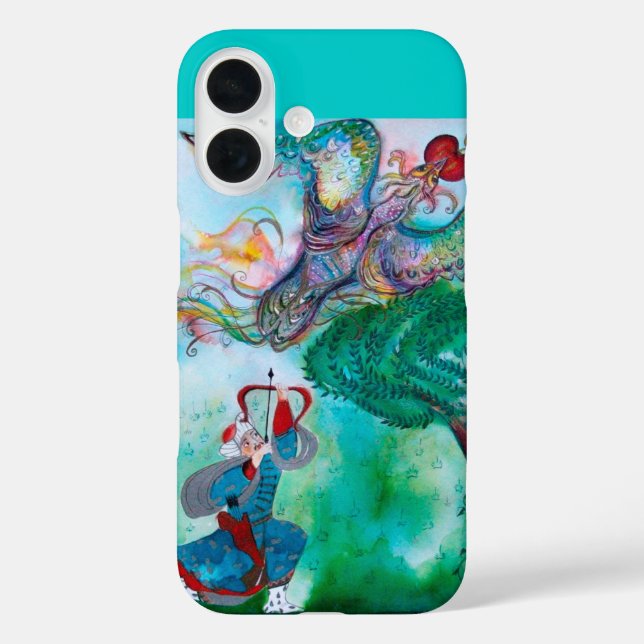 TURKISH FAIRY TALE / PHOENIX AND ARCHER Teal Green Case-Mate iPhone Case (Back)