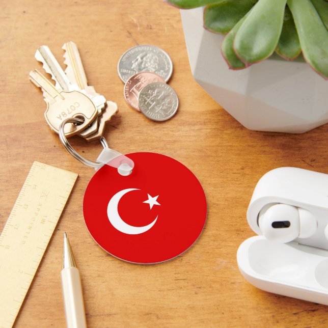 Turkish flag keychain (Desk)