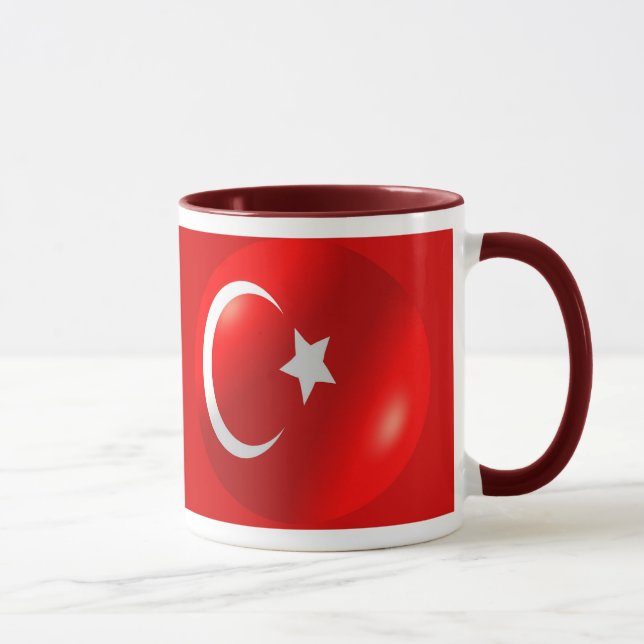 Turkish Flag Mug (Right)
