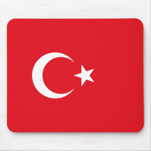 Turkish Flag (Turkey) Mouse Pad