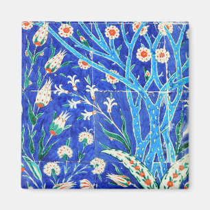 Turkish floral tiles magnet