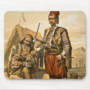 Turkish foot soldiers in the Ottoman army, pub. by Mouse Pad