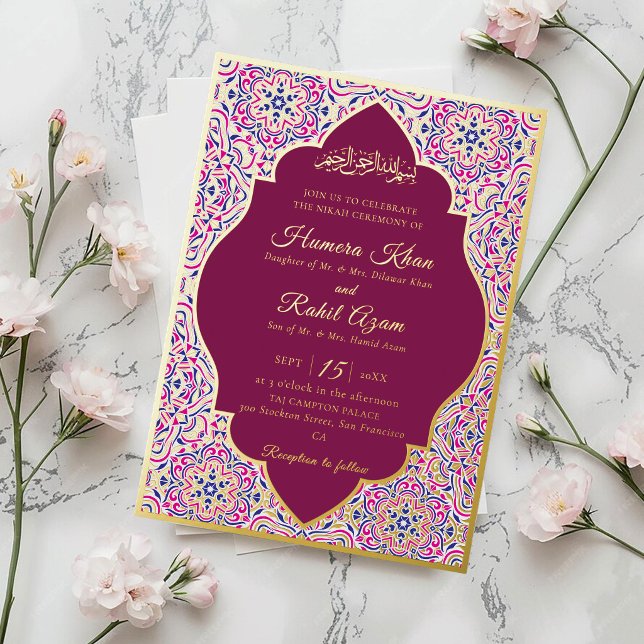 Turkish Geometric Motif Pattern Islamic Wedding (Creator Uploaded)