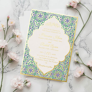 Turkish Geometric Motif Pattern Islamic Wedding 
