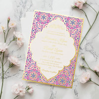 Turkish Geometric Motif Pattern Islamic Wedding