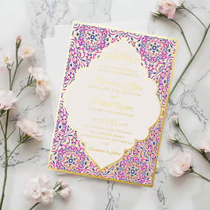 Turkish Geometric Motif Pattern Islamic Wedding 