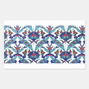 Turkish Iznik Floral Pattern Sticker