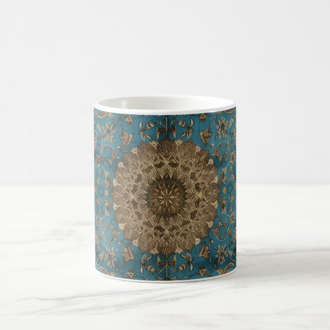 Turkish Kilim Antique Coffee Mug (Center)
