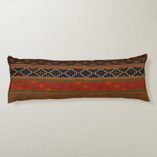 Turkish Kilim Pattern Colourful Tribal Body Pillow
