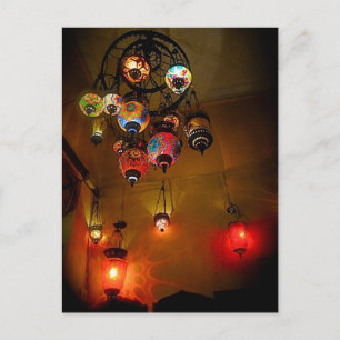 Turkish Lamps Postcard