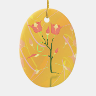 Turkish Poppy Ceramic Ornament