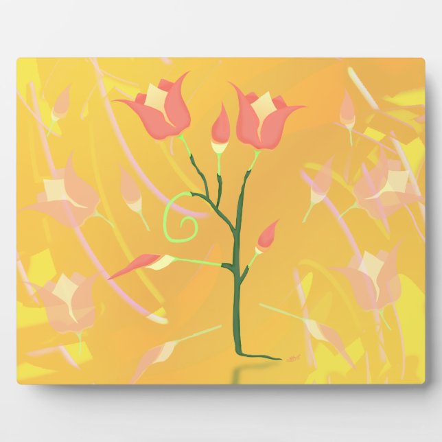 Turkish Poppy Plaque (Front)