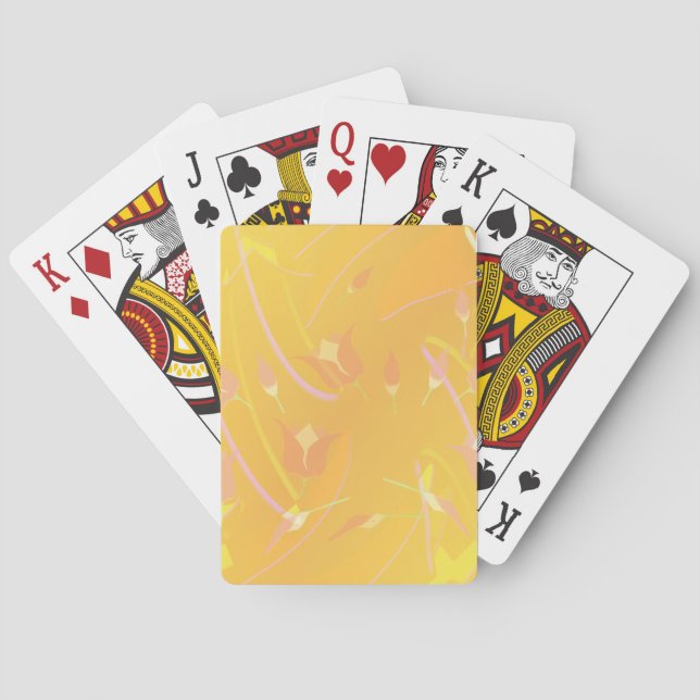 Turkish Poppy Playing Cards (Back)