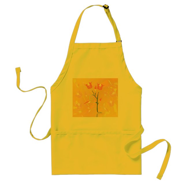Turkish Poppy Standard Apron (Front)