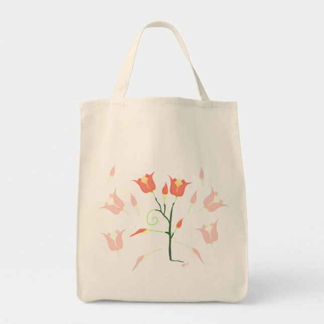 Turkish Poppy Tote Bag (Front)
