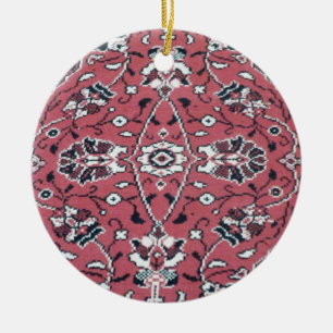 Turkish Rug Ceramic Ornament