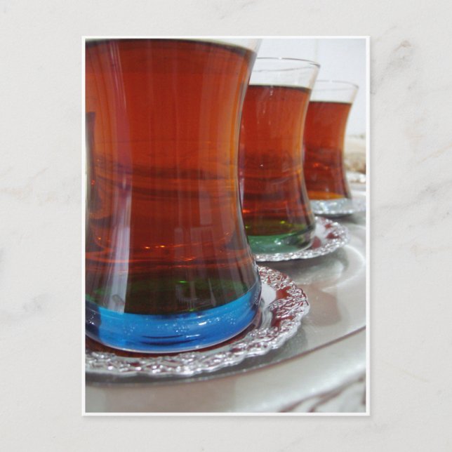 Turkish Tea Postcard (Front)