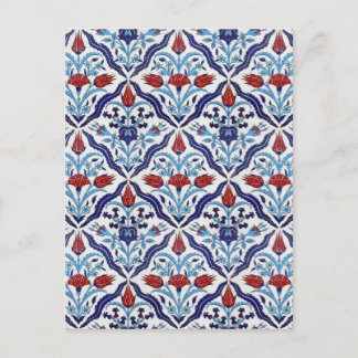 Turkish tile Postcard