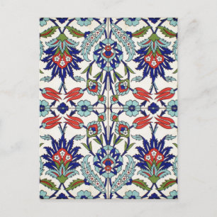 Turkish tile Postcard