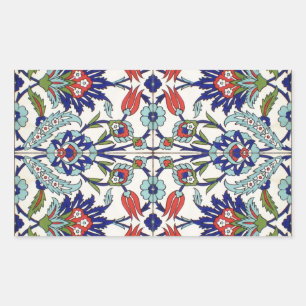 Turkish tile Rectangle Sticker