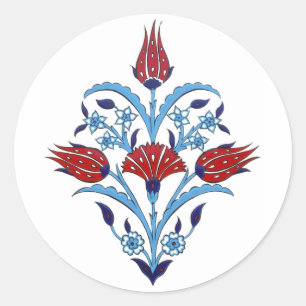 Turkish tile Square Sticker