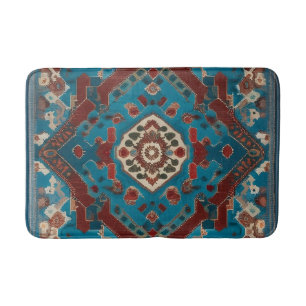 Turkish Trendy Beautiful Old Pattern Collection Bath Mat