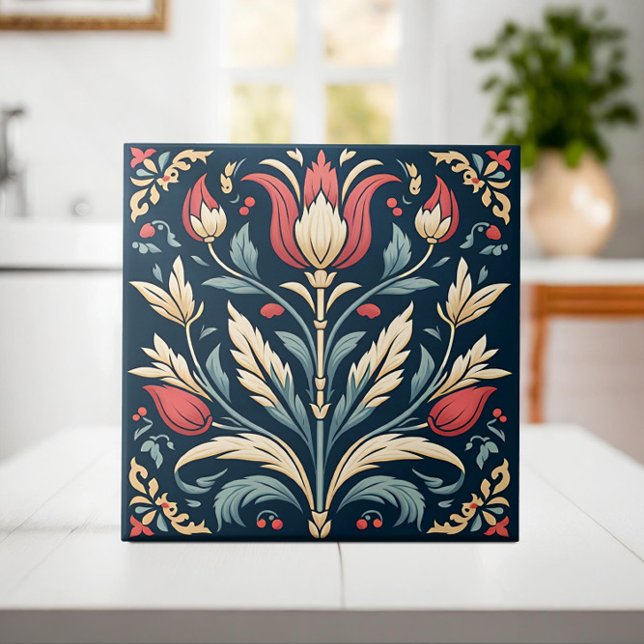 Turkish tulip Ottoman-inspired Tile (Creator Uploaded)
