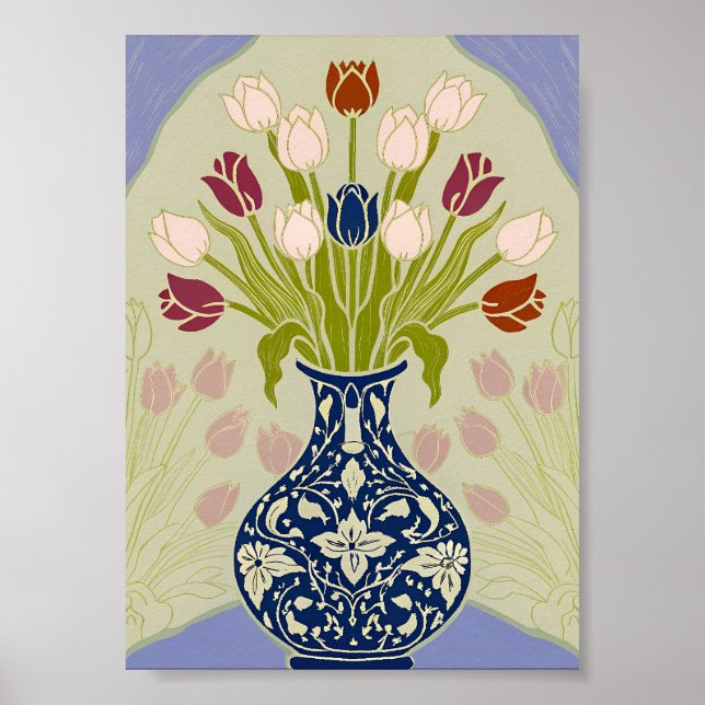 Turkish Tulip Still Life Art Print (Front)