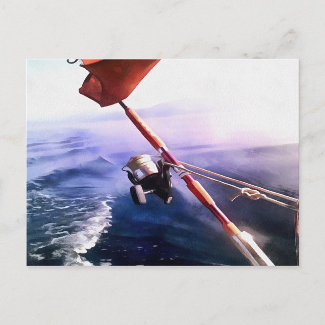Turkish Vacation Fishing Trip  Postcard (Front)