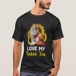 Turkish Van LOVE MY TURKISH VAN CAT Turkish Vans M T-Shirt