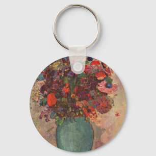 Turkish Vase by Bertrand-Jean Redon Keychain