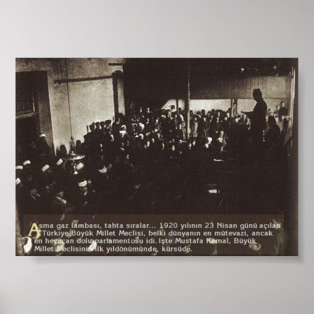 Turkish War of Independence Poster (Front)