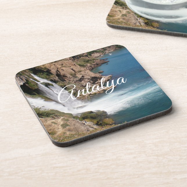 Turkish waterfall Duden in Antalya Coaster (Left Side)