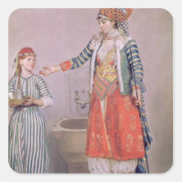 Turkish Woman with her Servant
