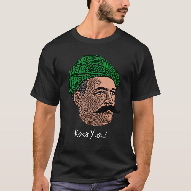 Turkish Wrestler Koca Yusuf T-Shirt (Front)
