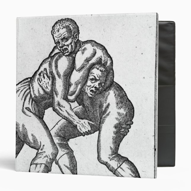 Turkish Wrestlers Binder (Front/Inside)