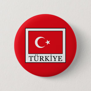 Türkiye 2 Inch Round Button