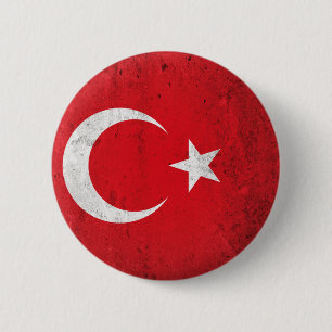 Turkiye 2 Inch Round Button