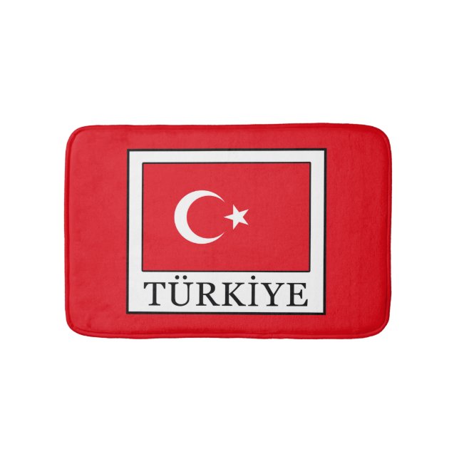 Türkiye Bath Mat (Front)