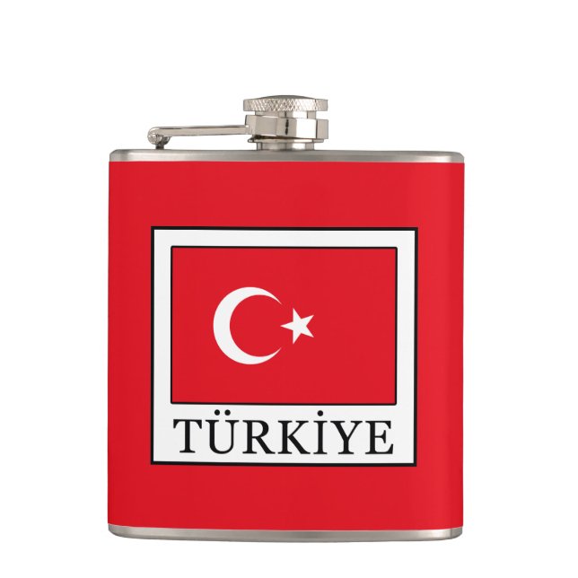 Türkiye Hip Flask (Front)