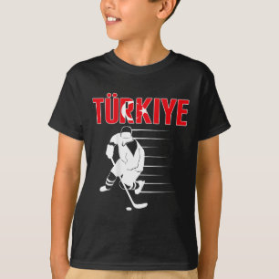 Turkiye Ice Hockey Lovers Jersey - Turkish Hockey T-Shirt