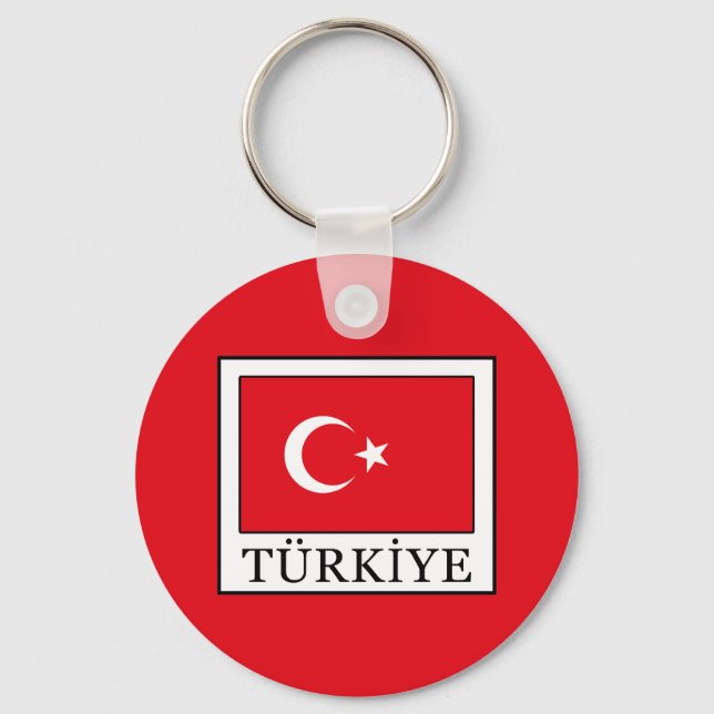 Türkiye Keychain (Front)