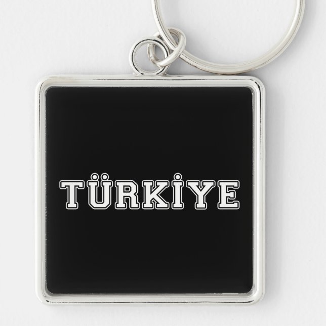 Türkiye Keychain (Front)