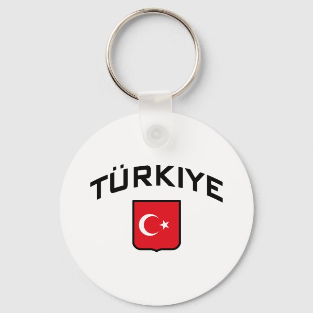 Turkiye Keychain (Front)