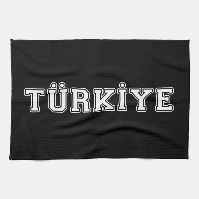 Türkiye Kitchen Towel (Horizontal)