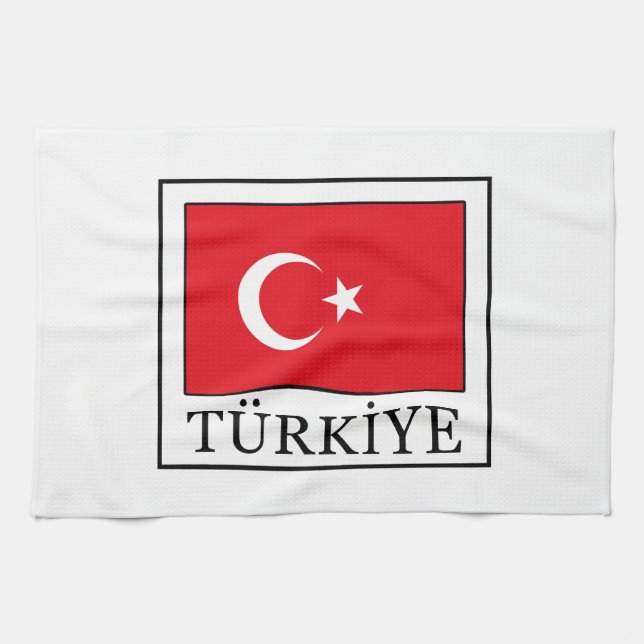 Türkiye Kitchen Towel (Horizontal)